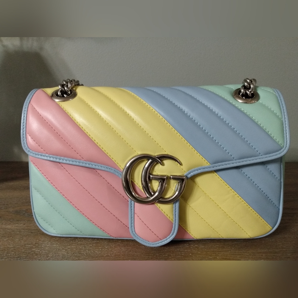 🌸Pastel Gucci small marmont